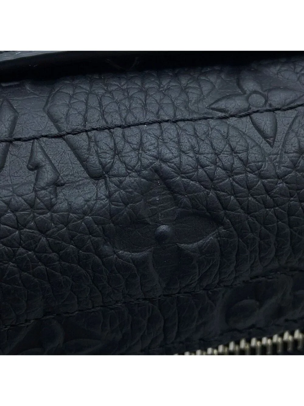 Louis Vuitton Shoulder Bag Taurillon Monogram Soul Trunk Black